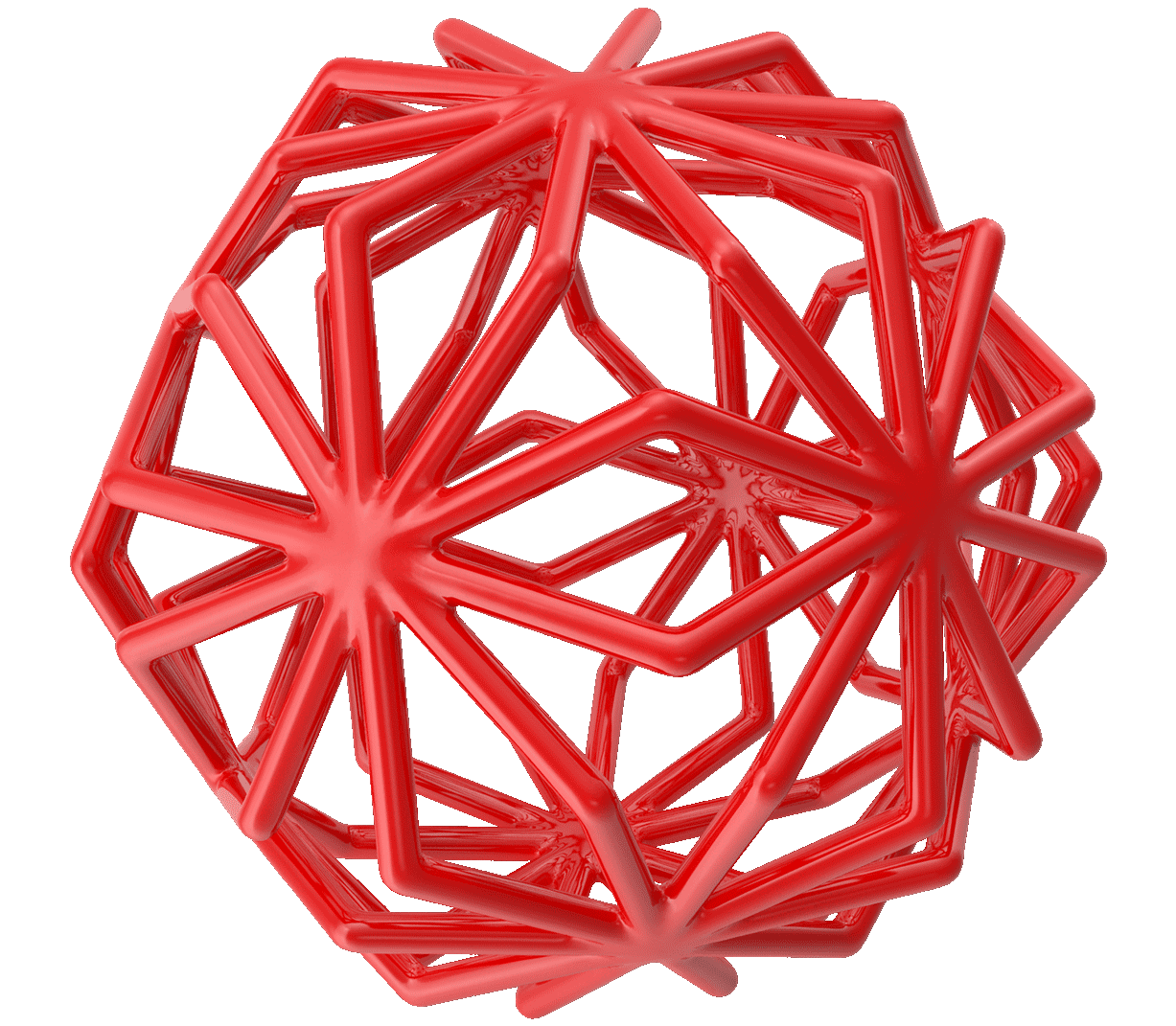 3D printed shape sample