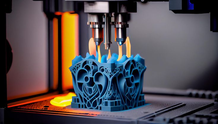 Designer using a 3D printer to bring product ideas to life at Robust3D